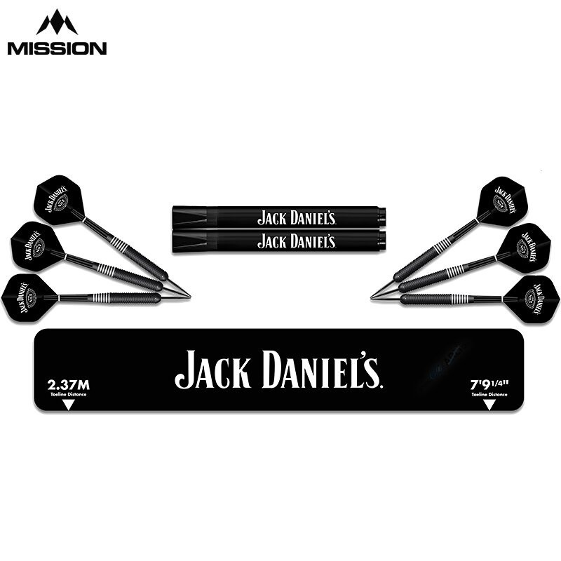 Jack Daniels Home Darts Centre with JD Axis Dartboard