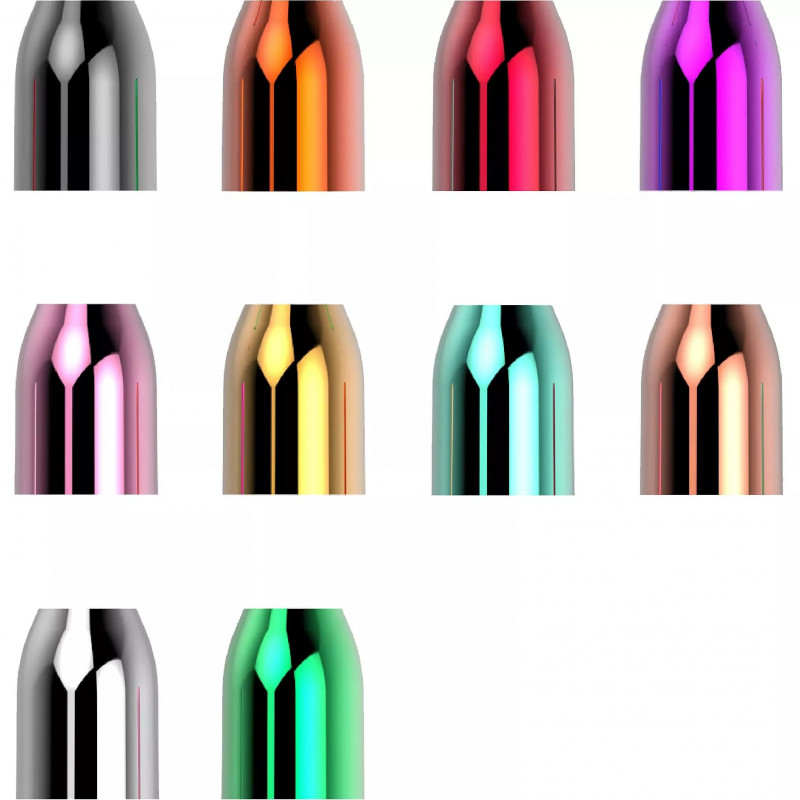 6 Piedini Rialzati L-Style Per Anelli Champagne – Rosso